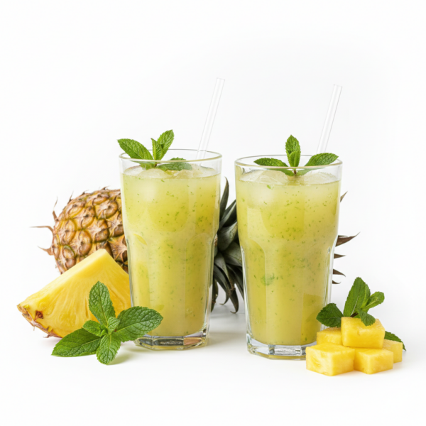 Freshly Squeezed Pineapple & Mint Juice